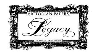 VICTORIAN PAPERS' LEGACY logo