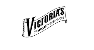 VICTORIA'S FORGET-ME-NOT logo