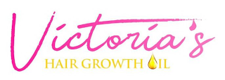 VICTORIA'S HAIR GROWTH OIL logo
