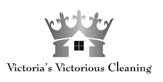 VICTORIA'S VICTORIOUS CLEANING logo