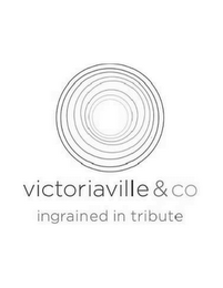 VICTORIAVILLE & CO INGRAINED IN TRIBUTE logo