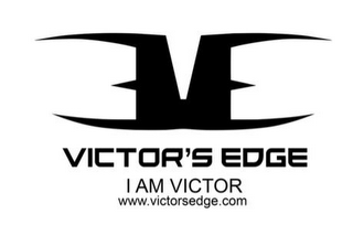 VICTOR'S EDGE I AM VICTOR WWW.VICTORSEDGE.COM logo