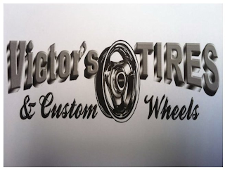 VICTOR'S TIRES & CUSTOM WHEELS logo