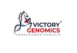 VICTORY GENOMICS HORSEPOWER GENESIS logo