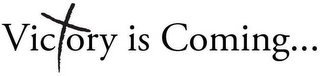VICTORY IS COMING . . . logo