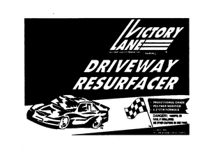 VICTORY LANE DRIVEWAY RESURFACER logo