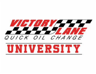 "VICTORY LANE QUICK OIL CHANGE UNIVERSITY"