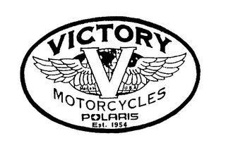 VICTORY MOTORCYCLES POLARIS EST. 1954 logo
