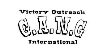 VICTORY OUTREACH GANG INTERNATIONAL logo