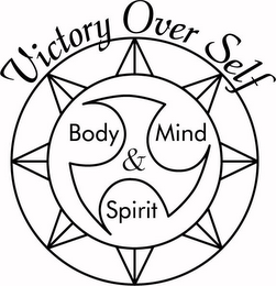 VICTORY OVER SELF BODY MIND & SPIRIT logo