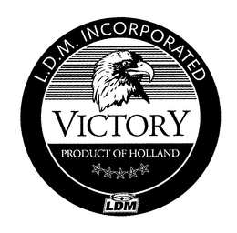 VICTORY PRODUCT OF HOLLAND LDM L.D.M. INCORPORATED logo