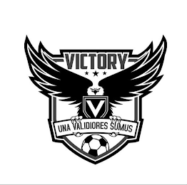 VICTORY V UNA VALIDIORES SUMUS logo