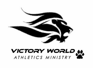 VICTORY WORLD ATHLETICS MINISTRY logo
