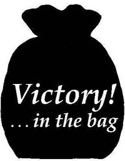 VICTORY!...IN THE BAG logo