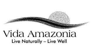 VIDA AMAZONIA LIVE NATURALLY - LIVE WELL logo