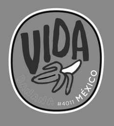 VIDA BANANA #4011 MEXICO logo