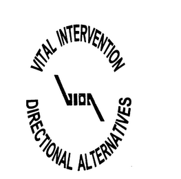 VIDA VITAL INTERVENTION DIRECTIONAL ALTERNATIVES logo