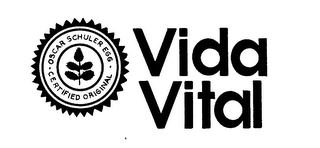 VIDA VITAL OSCAR SCHULER EGG CERTIFIED ORIGINAL logo
