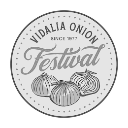 VIDALIA ONION SINCE 1977 FESTIVAL logo
