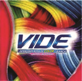 VIDE DETERGENTE ROPA DE COLOR & BLANCA LAUNDRY DETERGENT logo