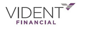 VIDENT FINANCIAL V logo