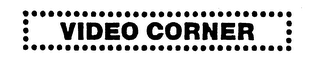 VIDEO CORNER logo