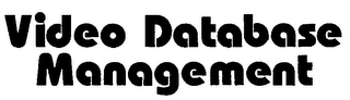 VIDEO DATABASE MANAGEMENT logo