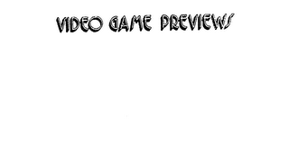 VIDEO GAME PREVIEWS logo
