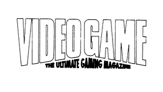 VIDEO GAME THE ULTIMATE GAMING MAGAZINE logo