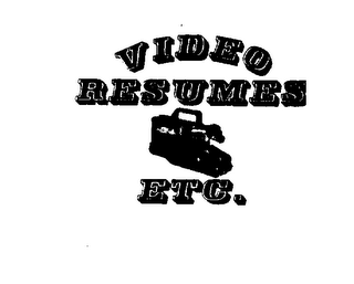 VIDEO RESUMES ETC. logo