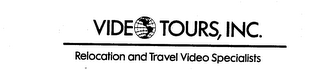 VIDEO TOURS, INC. RELOCATION AND TRAVEL VIDEO SPECIALISTS logo
