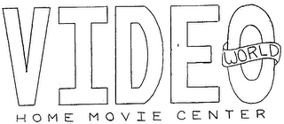 VIDEO WORLD HOME MOVIE CENTER logo