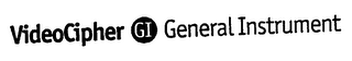 VIDEOCIPHER GI GENERAL INSTRUMENT logo
