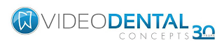 VIDEODENTALCONCEPTS 30 YEARS logo