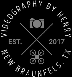 VIDEOGRAPHY BY HENRY NEW BRAUNFELS, TX EST. 2017 logo