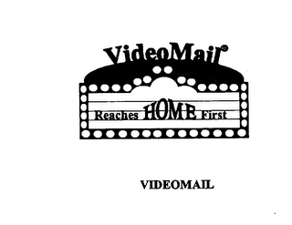 VIDEOMAIL REACHES HOME FIRST logo