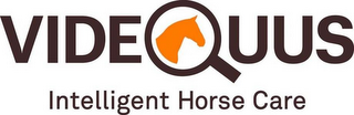 VIDEQUUS INTELLIGENT HORSE CARE logo