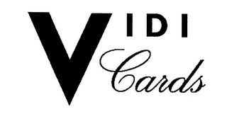VIDI CARDS logo
