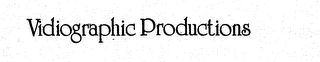 VIDIOGRAPHIC PRODUCTIONS logo