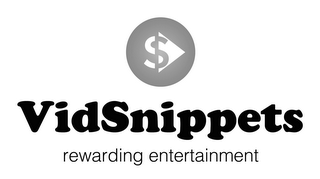 VIDSNIPPETS REWARDING ENTERTAINMENT logo
