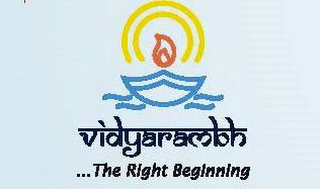 VIDYARAMBH ...THE RIGHT BEGINNING logo