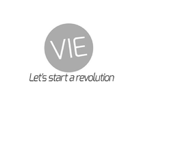 VIE LET'S START A REVOLUTION logo