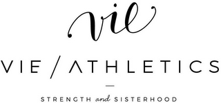 VIE VIE / ATHLETICS - STRENGTH AND SISTERHOOD logo