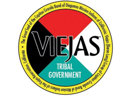 VIEJAS TRIBAL GOVERNMENT. THE GREAT SEAL OF THE CAPITAN GRANDE BAND OF DIEGUENO MISSION INDIANS OF CALIFORNIA: VIEJAS(BARON LONG) GROUP OF CAPITAN GRANDE BAND OF MISSION INDIANS OF THE VIEJAS RESERVATION, CALIFORNIA logo