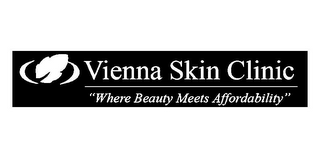 VIENNA SKIN CLINIC "WHERE BEAUTY MEETS AFFORDABILITY" logo