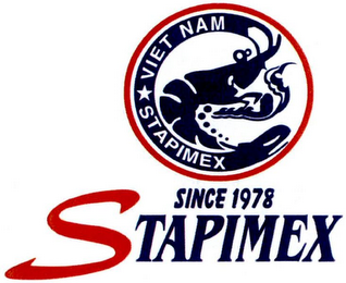 VIET NAM STAPIMEX SINCE 1978 STAPIMEX logo