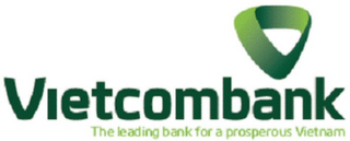 VIETCOMBANK THE LEADING BANK FOR A PROSPEROUS VIETNAM logo