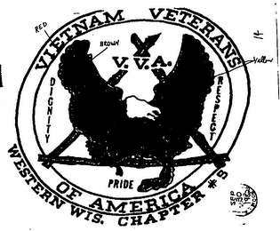 VIETNAM VETERANS OF AMERICA WESTERN WIS. CHAPTER #5 V.V.S. logo