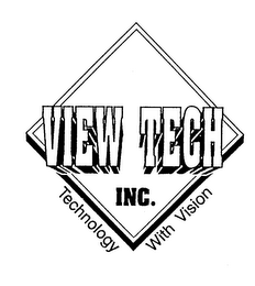 VIEW TECH INC. TECHNOLOGY WITH VISION logo