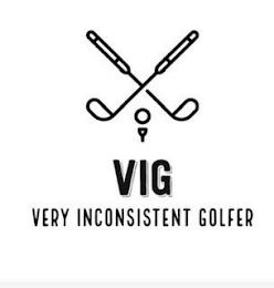 VIG VERY INCONSISTENT GOLFER logo